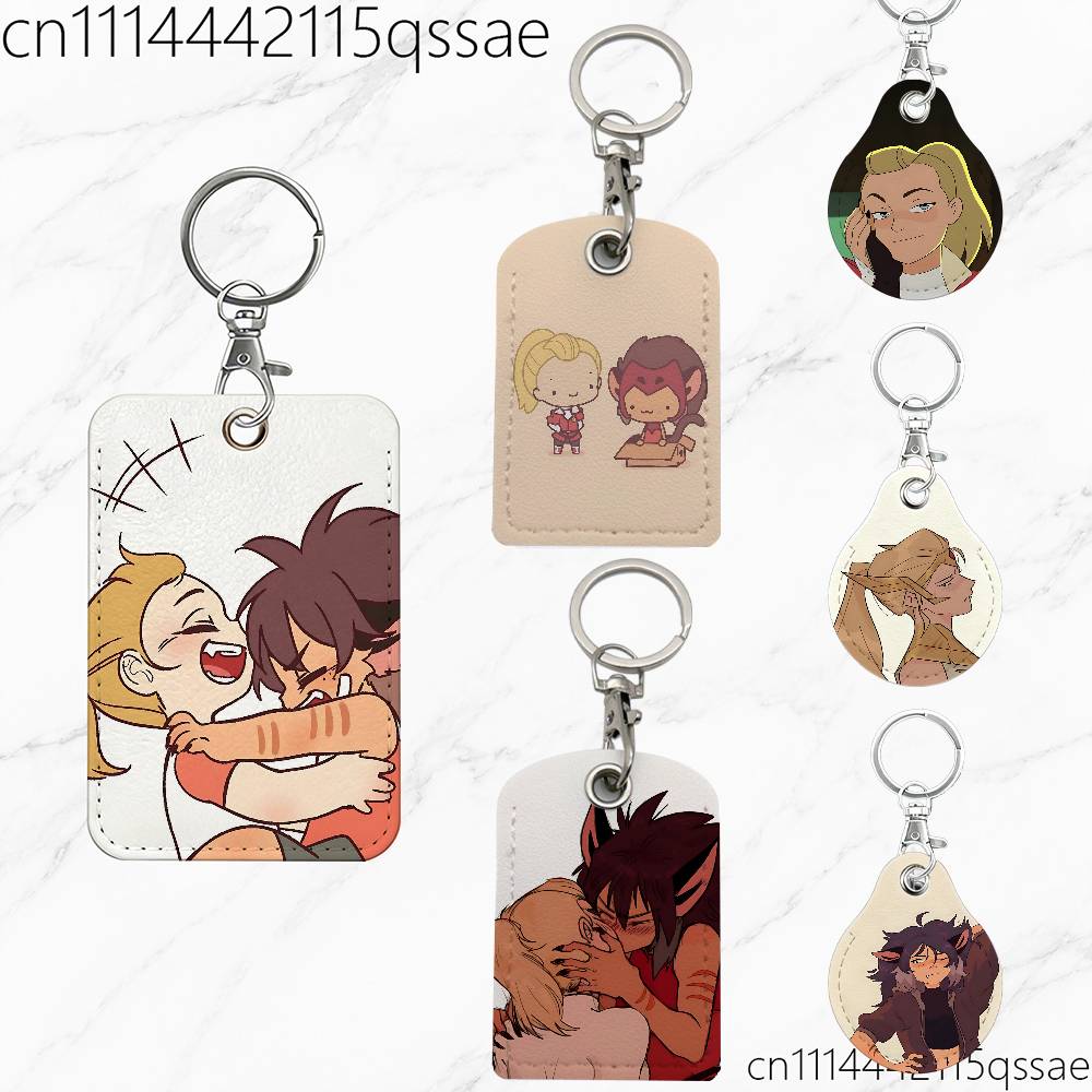 Airtag Holder Case - Adora Catra She-Ra AirTag Kılıfı Kartlık