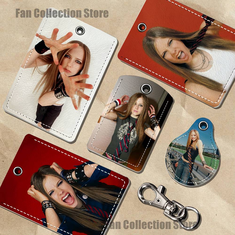 Airtag Holder Case - Şarkıcı A-Avril Tutucu Anahtarlık Hava Etiketi