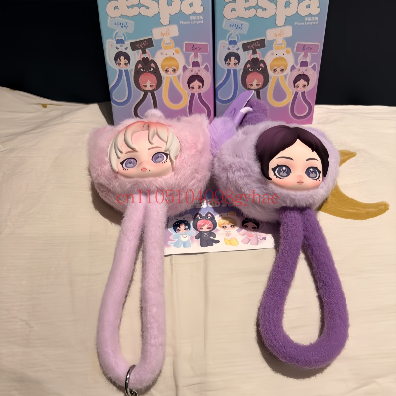 Phone Accessories Popmart - Yeni Pop Mart Aespa Fluffy Club