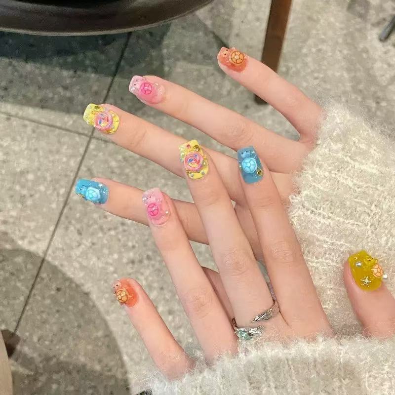 100 Mini Renkli Kaplumbağa Reç - Phone Accessories Charms incelemesi ve fiyatı