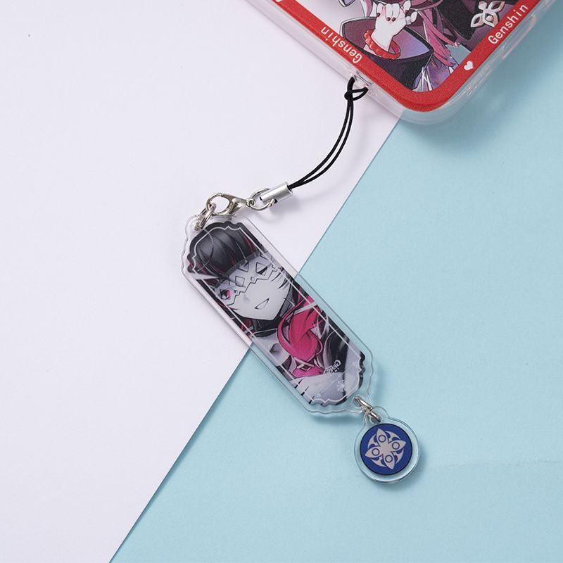 8 adet Anime Anahtarlık Genshi - Phone Accessories Charms incelemesi ve fiyatı