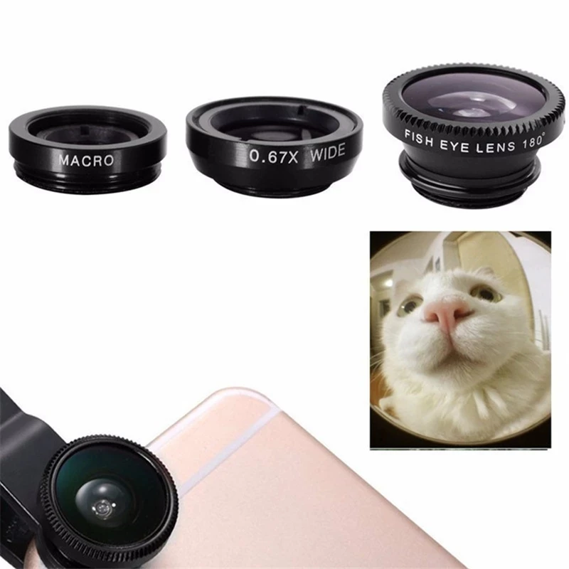 3'ü 1 Arada Balık Gözü Telefon - Lens Camera Clip incelemesi ve fiyatı