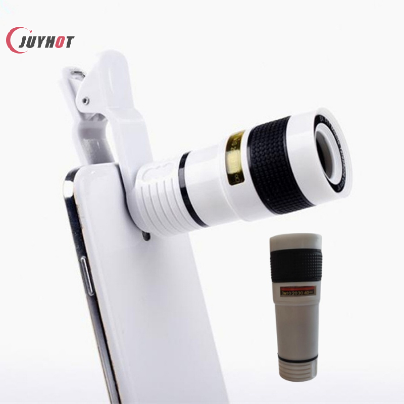 8X uzun odak cep telefonu Lens - Lens Camera Clip incelemesi ve fiyatı
